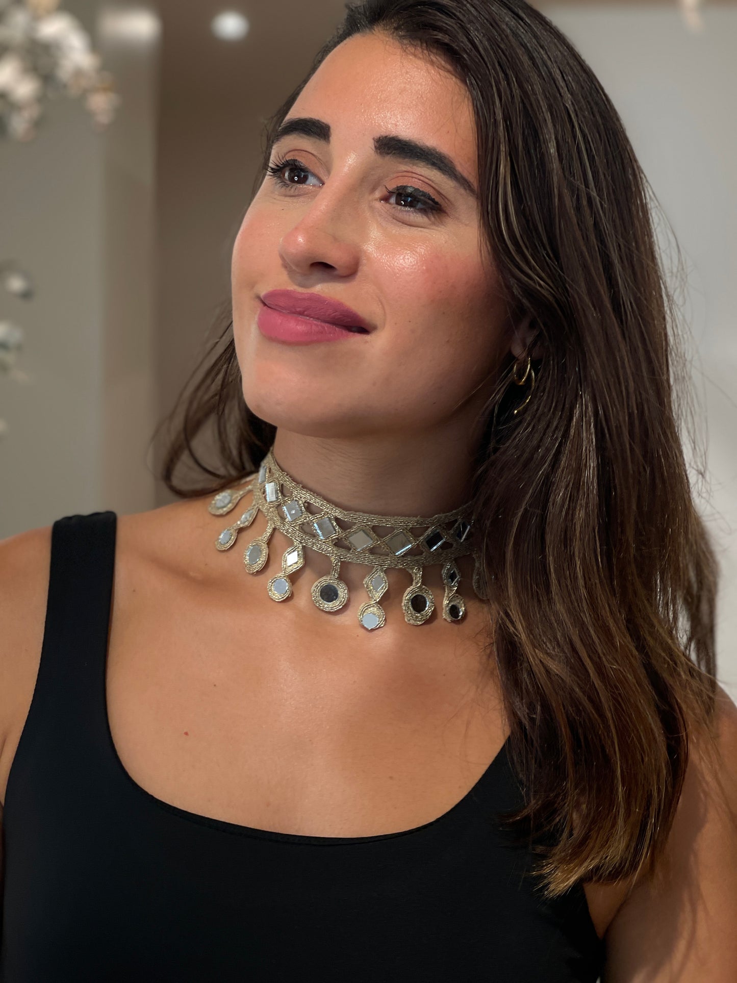 CHOKER ESPEJOS