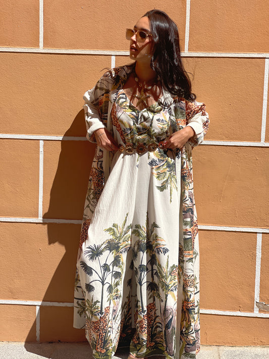 JUMPSUIT SAFARI WHITE