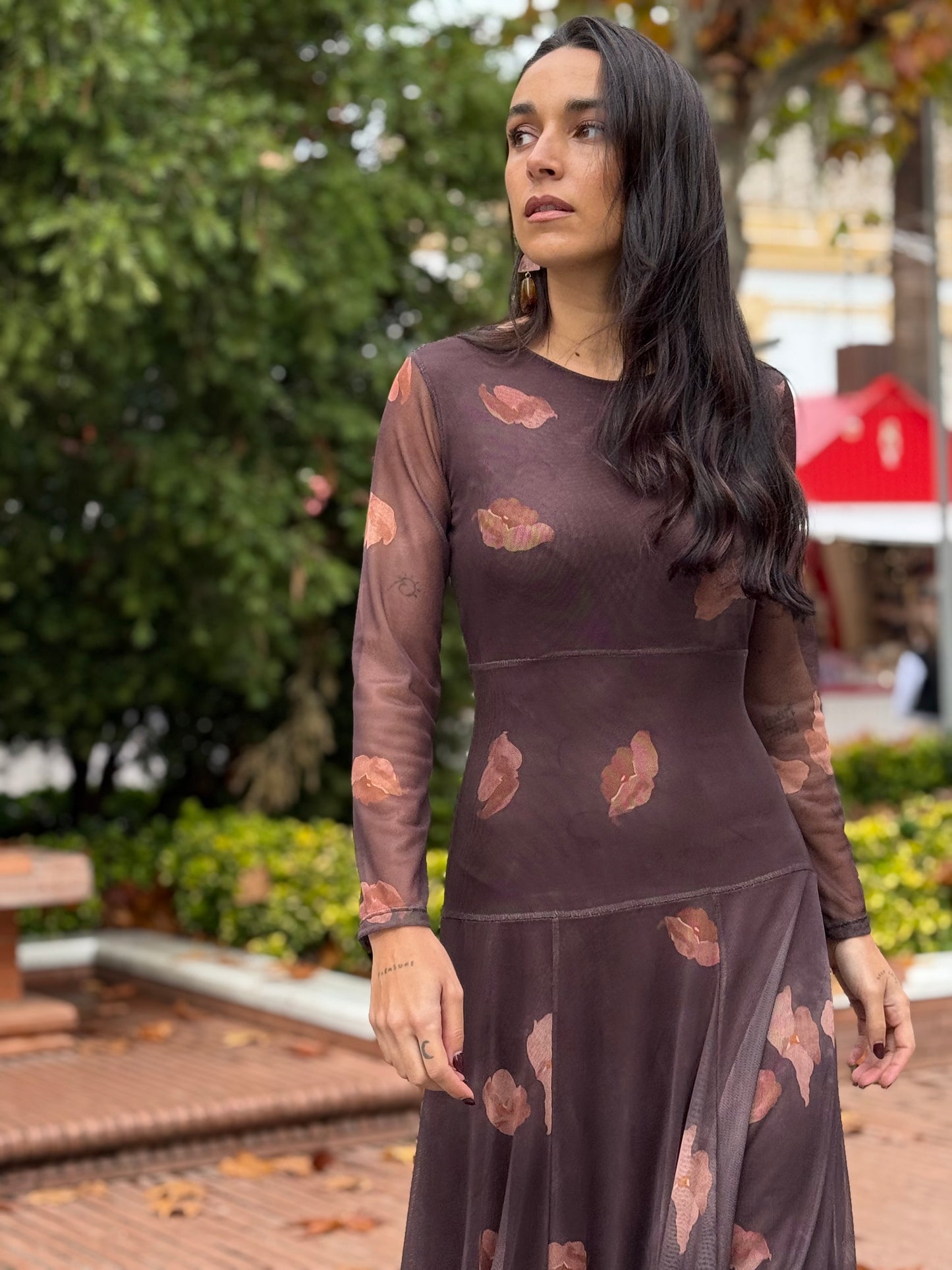 VESTIDO PETUNIA BROWN