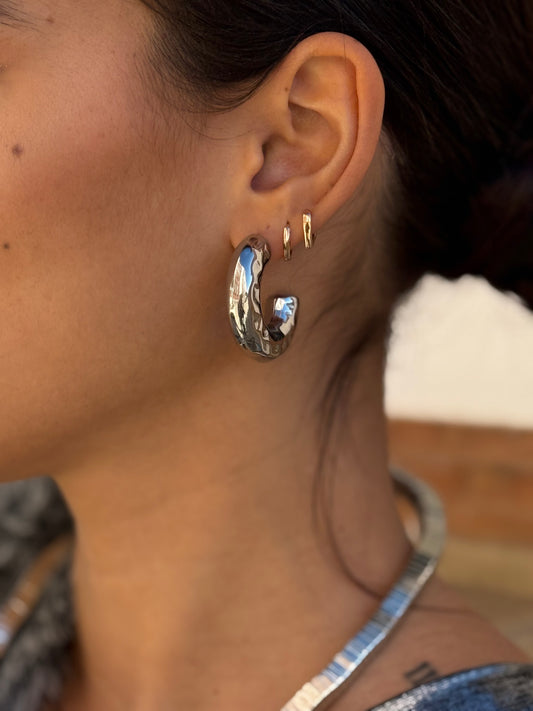 PENDIENTES ARO SILVER