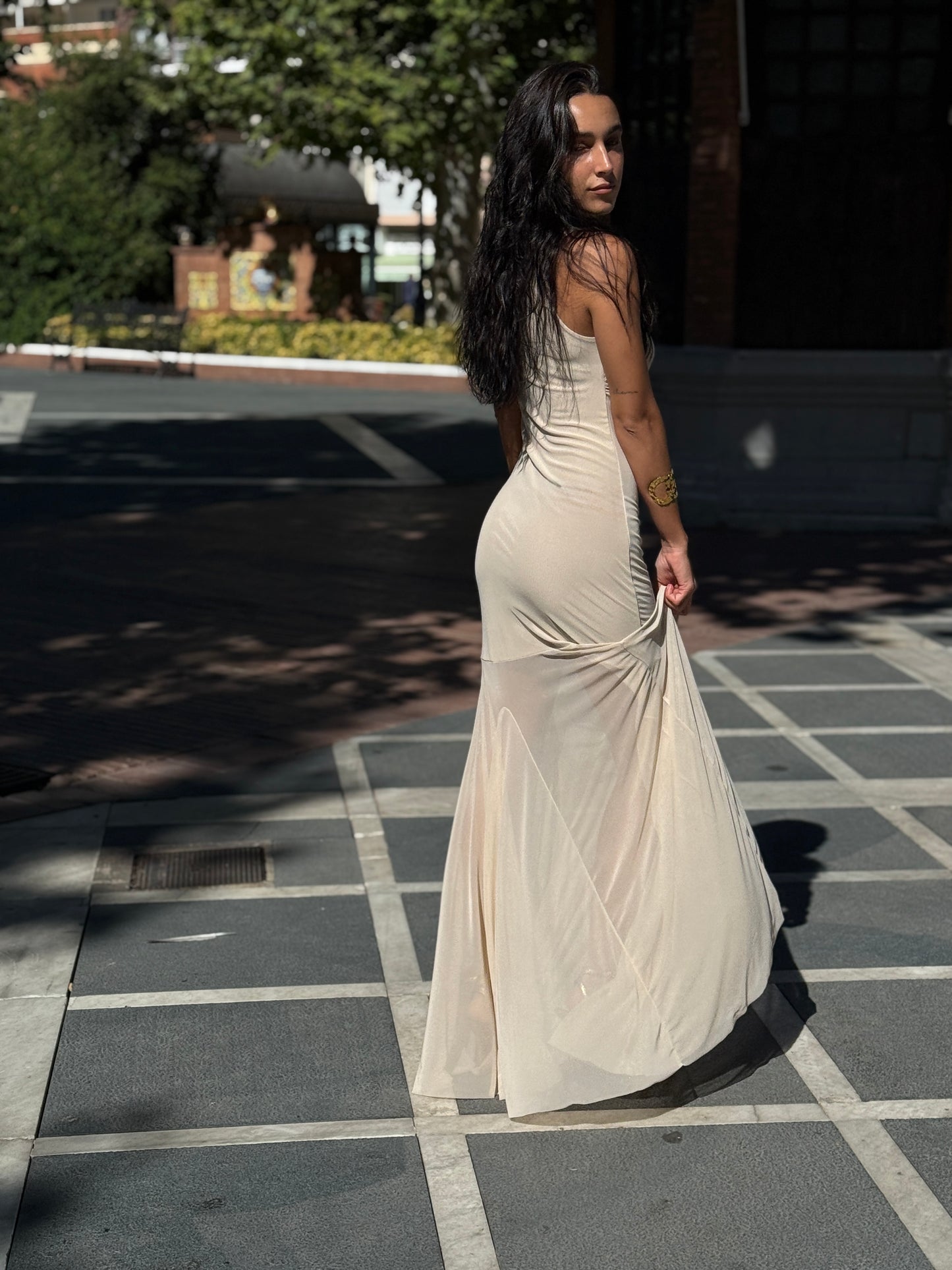 VESTIDO SICILIA BEIGE