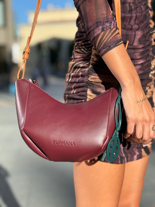 BOLSO REVE BURDEOS