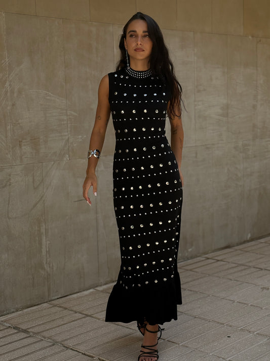 VESTIDO SAORI BLACK