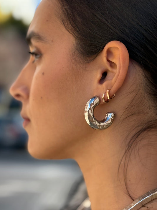 PENDIENTES ARO SILVER