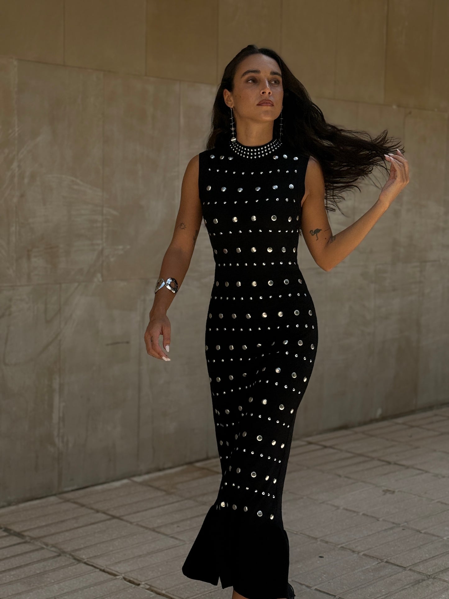 VESTIDO SAORI BLACK