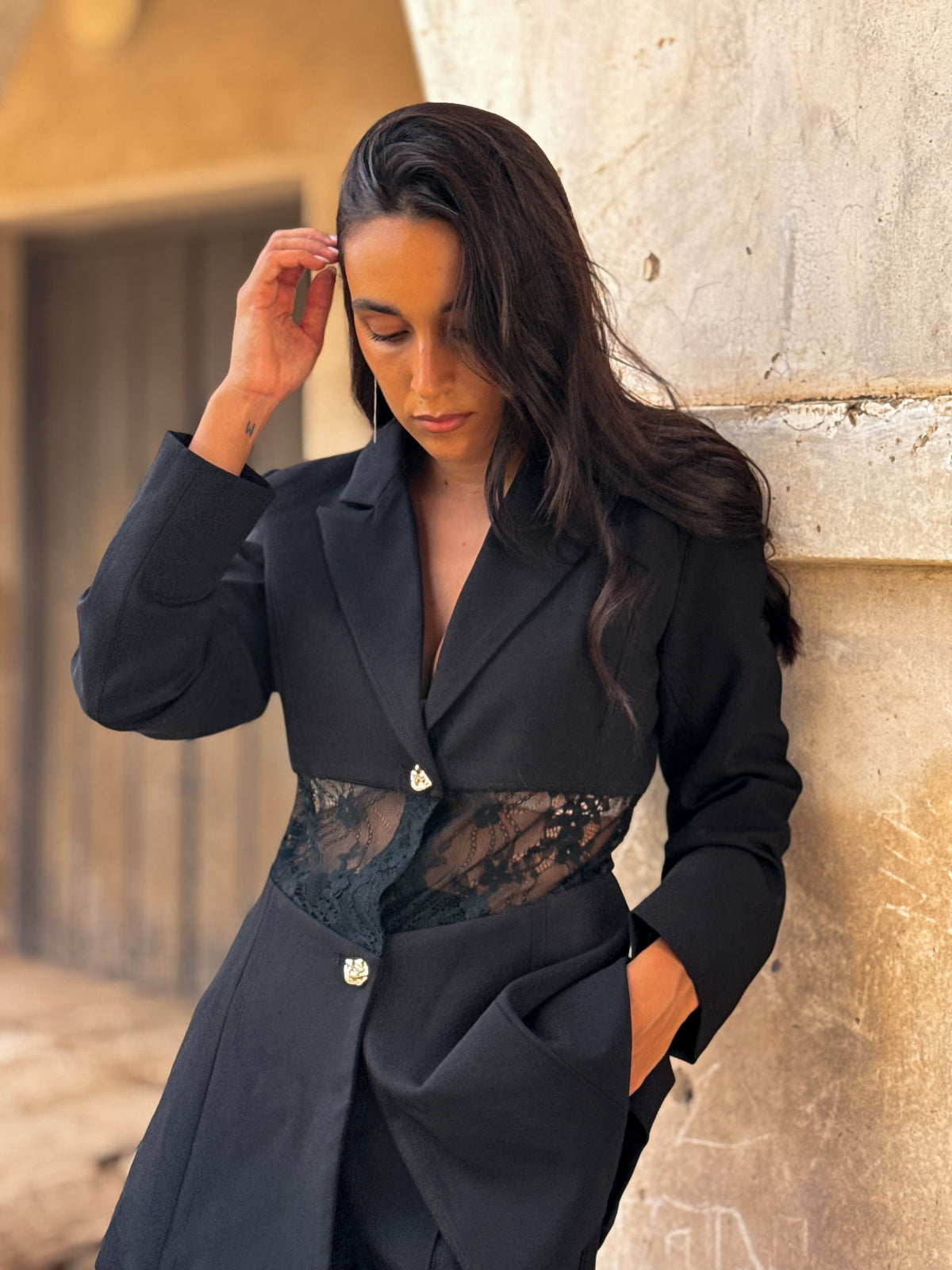 BLAZER ENCAJE
