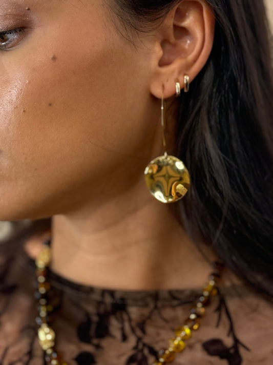 PENDIENTES MENORCA DORADO