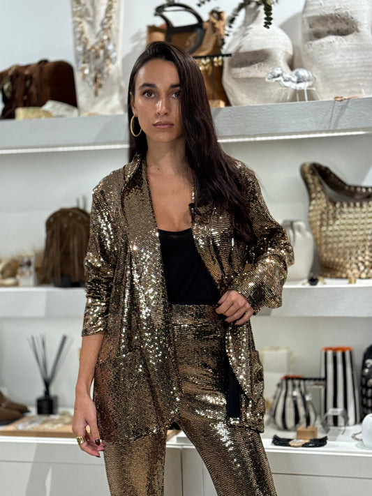 BLAZER PARTY GOLD