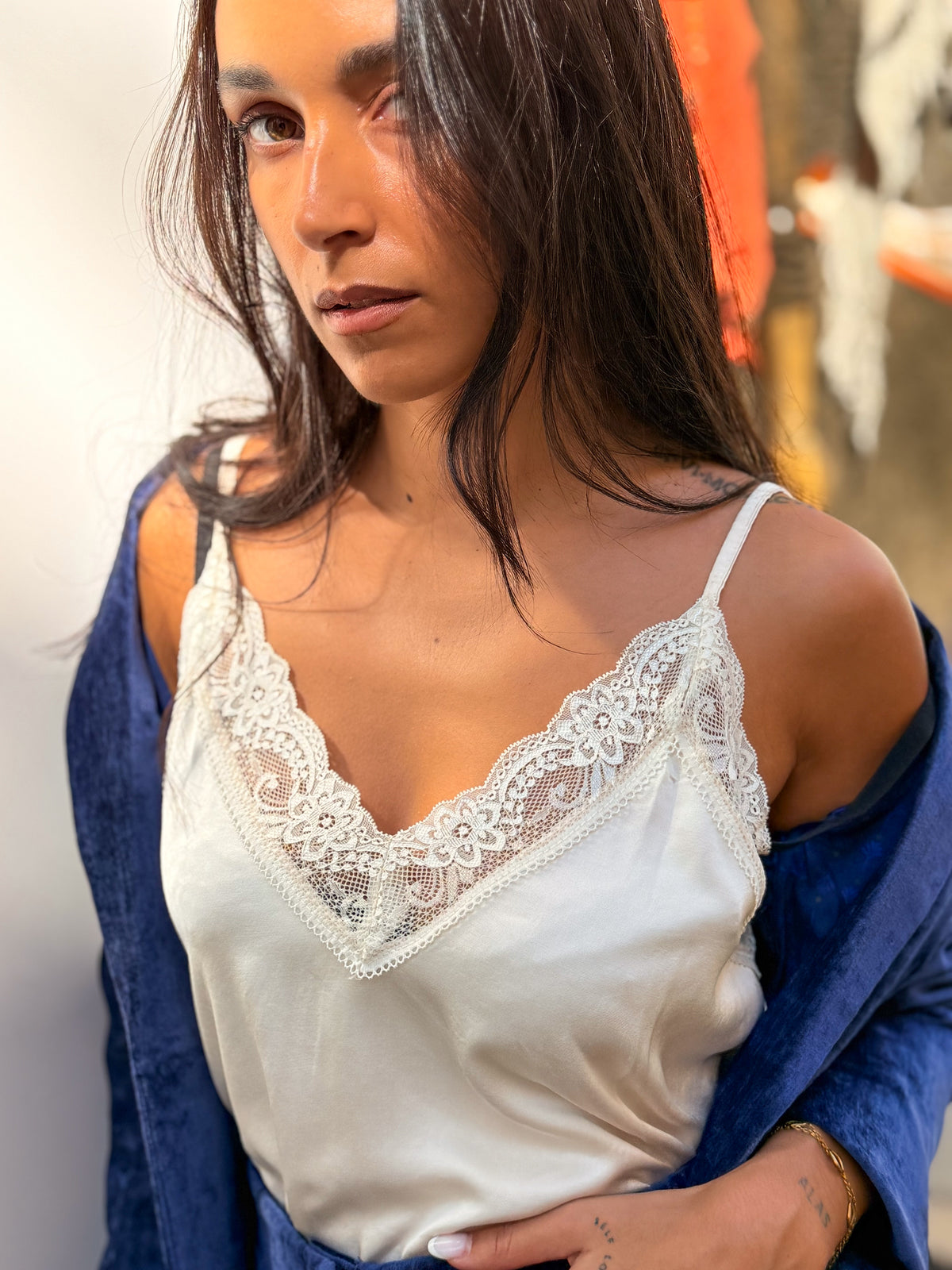 LENCERO MARFIL