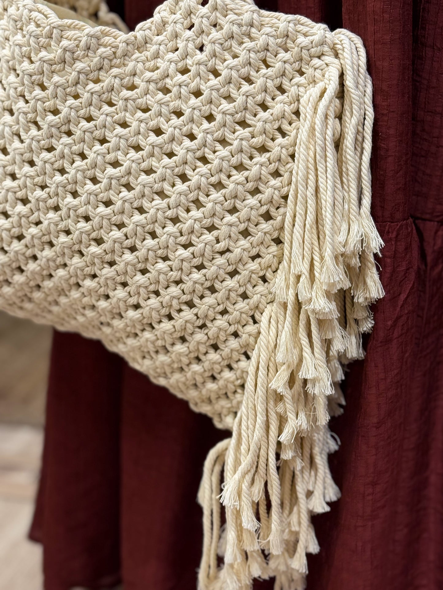 BOLSO MACRAMÉ WHITE