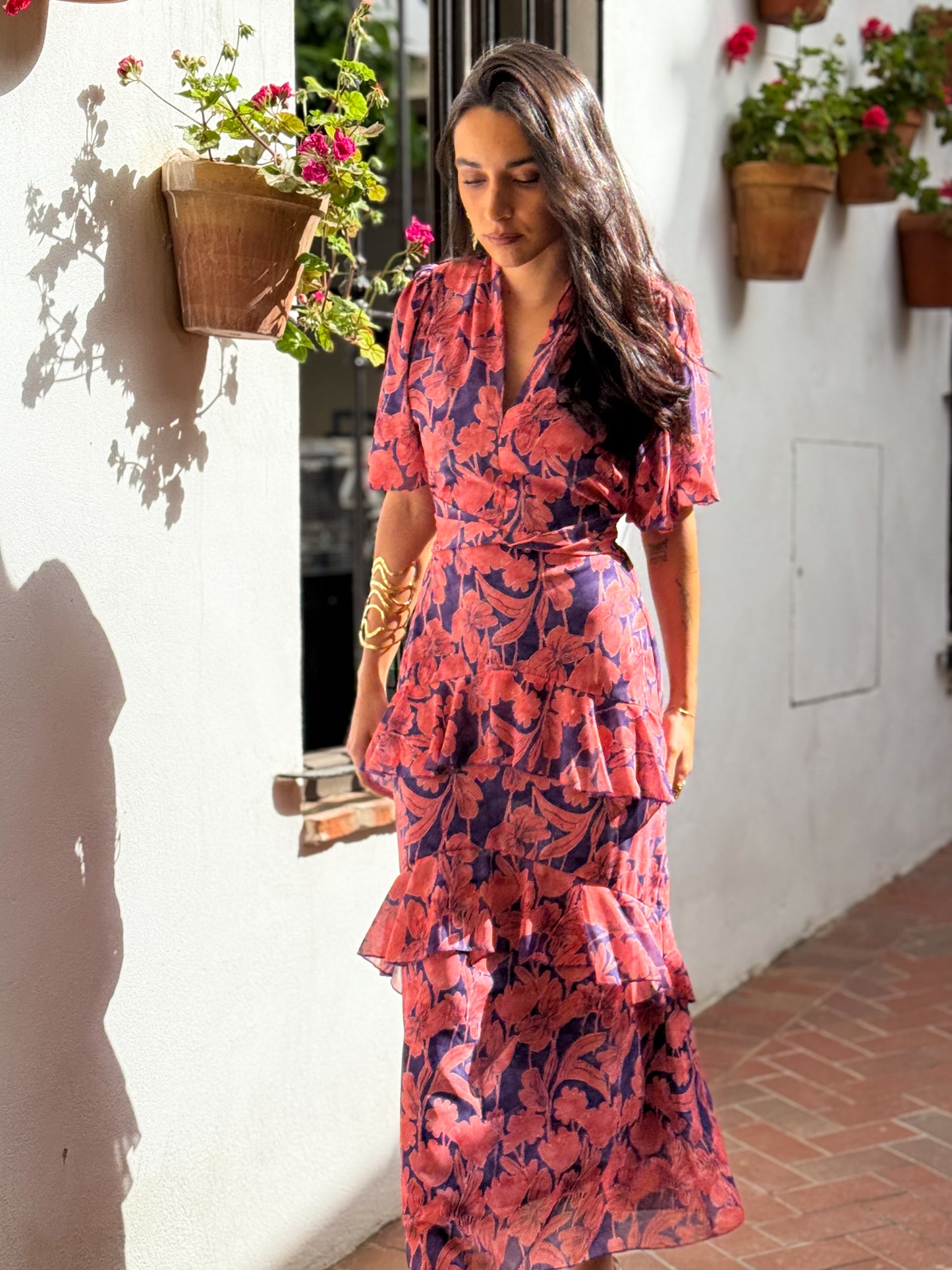 VESTIDO JIMENA MORADO