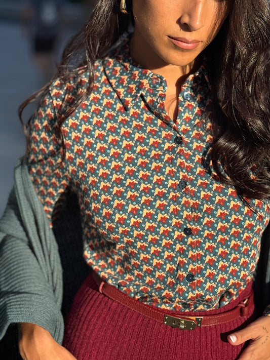 CAMISA VINTAGE VERDE