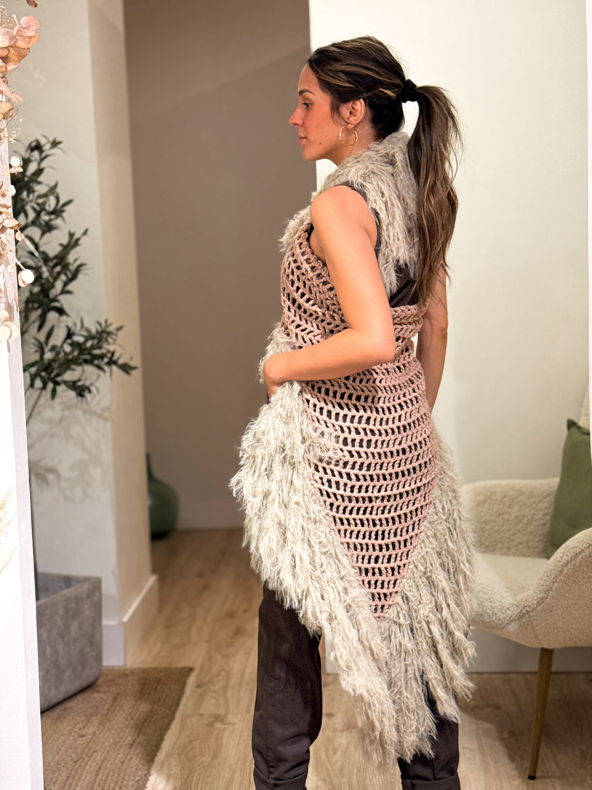 PICO PLUMAS BEIGE