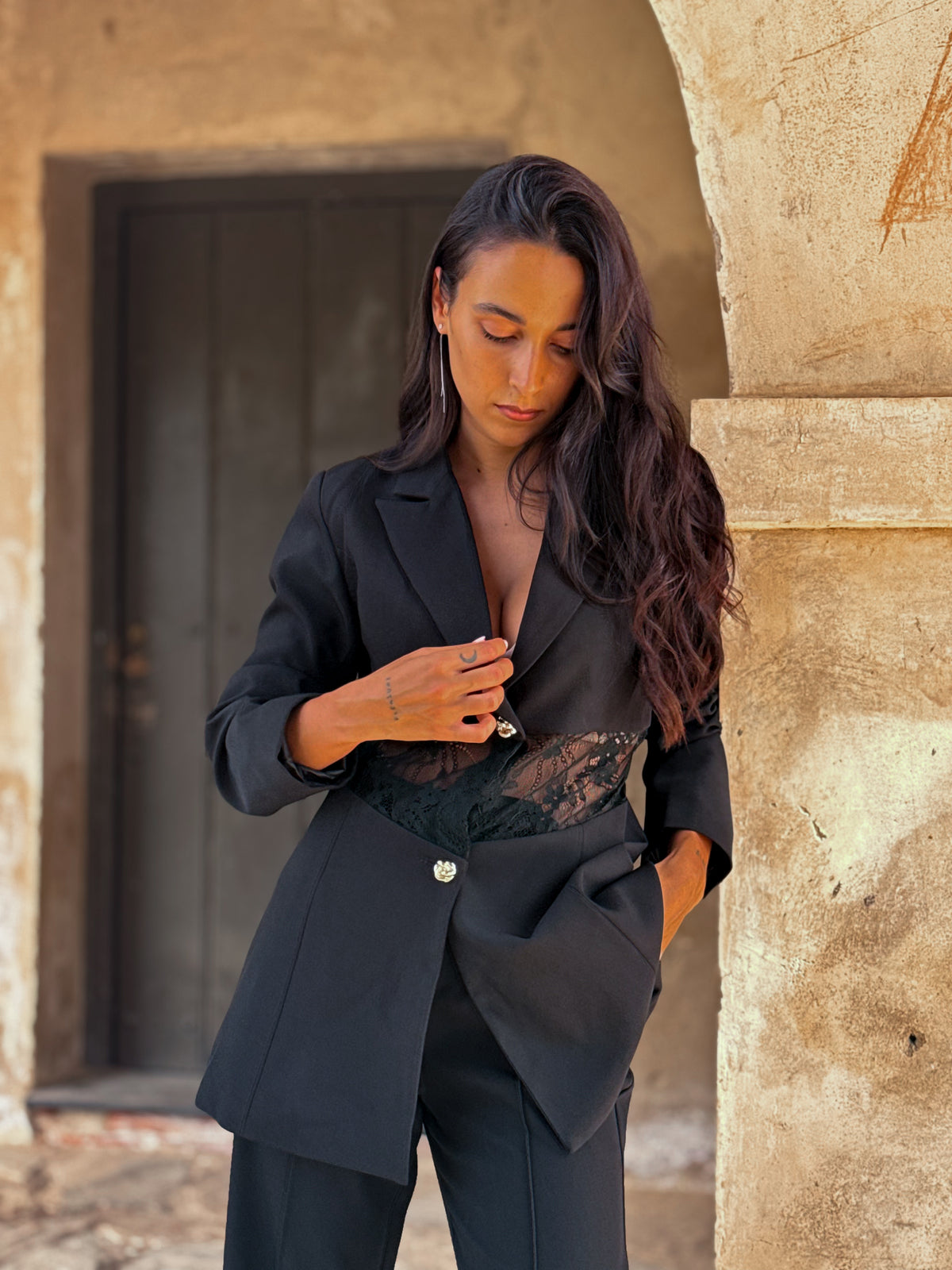 BLAZER ENCAJE