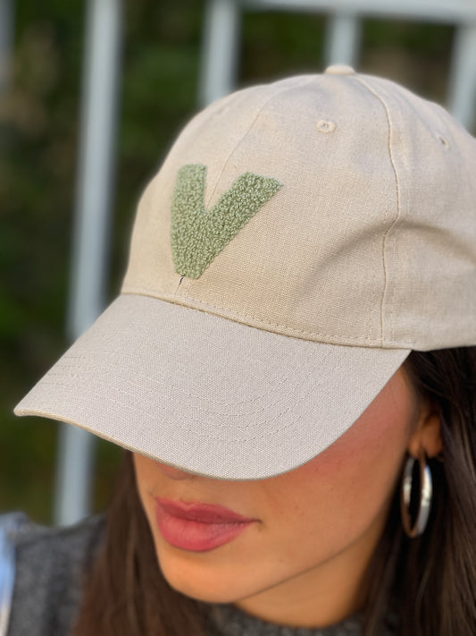 GORRA V GREEN