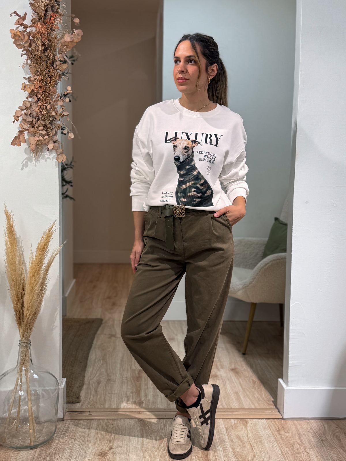 SLOUCHY CAQUI