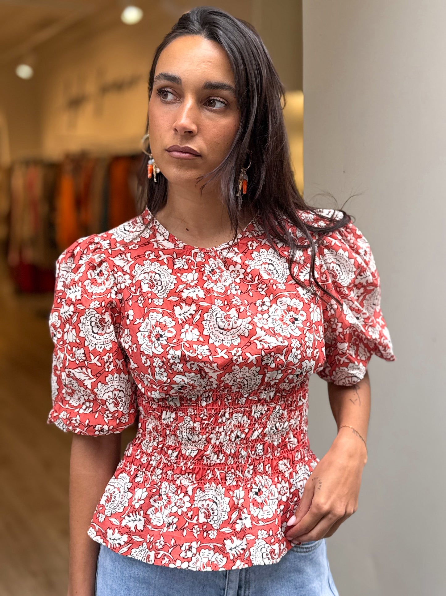 BLUSA MIKONOS ORANGE