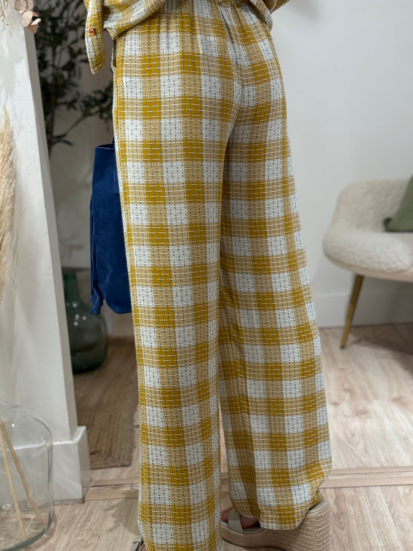 PANTALON SQUARE YELLOW