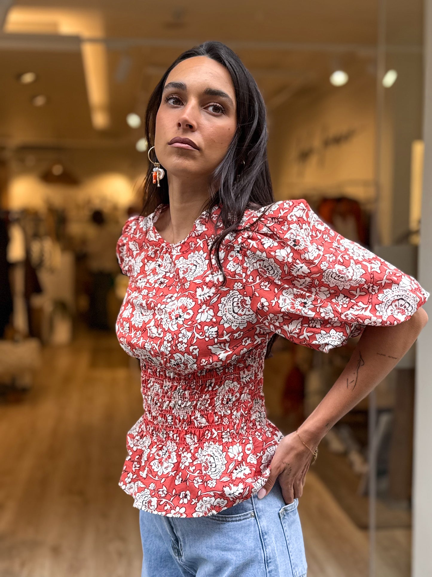 BLUSA MIKONOS ORANGE