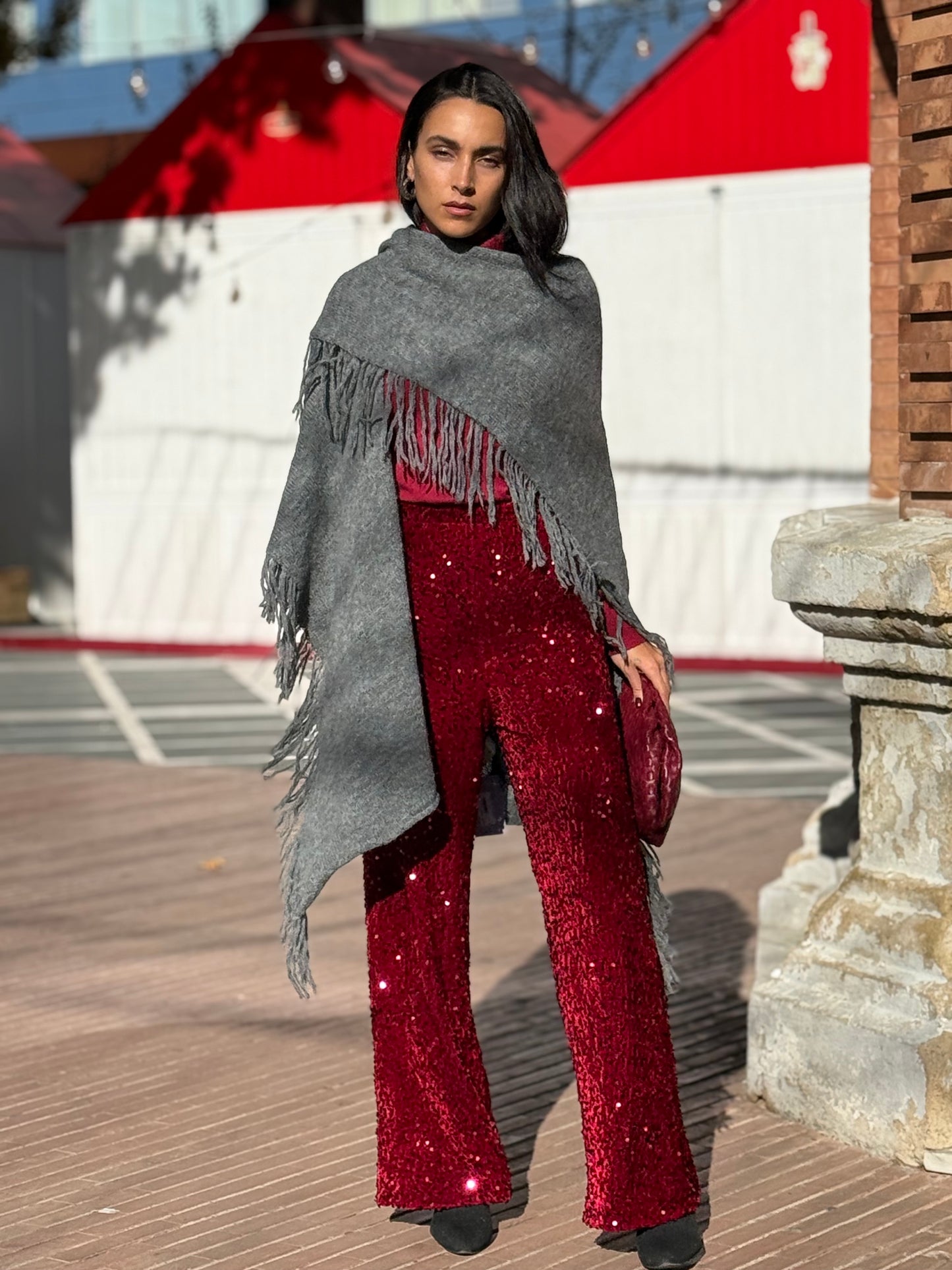 PANTALON TERCIOPELO PAILLETES