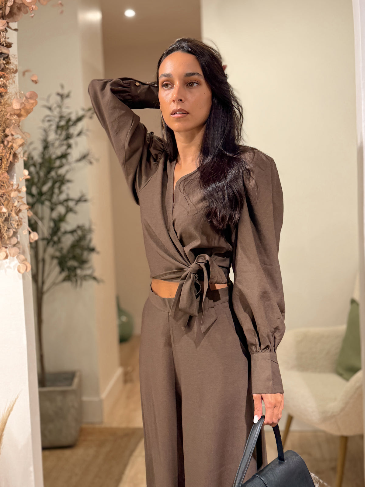TOP ALMA BRONW