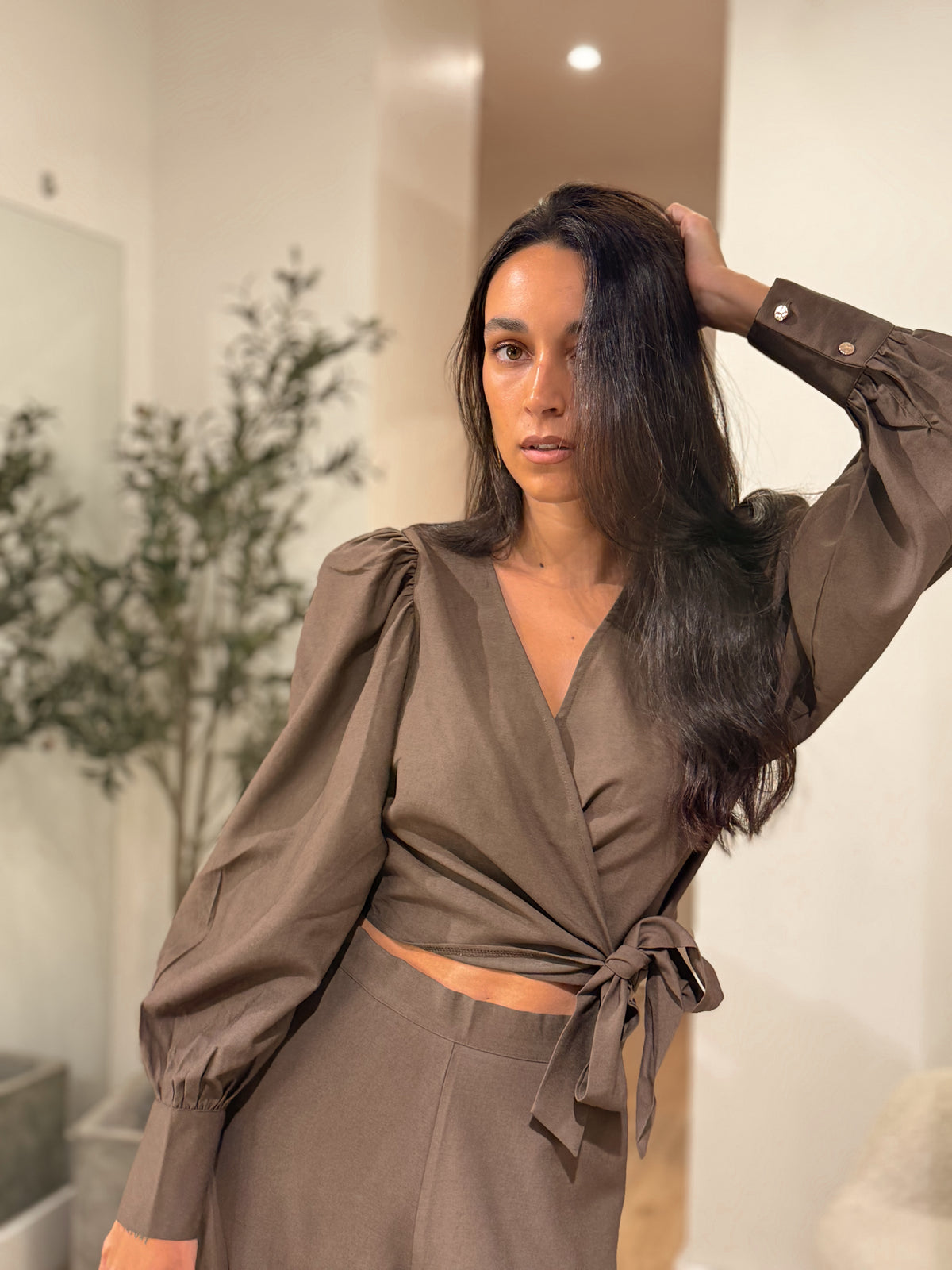 TOP ALMA BRONW