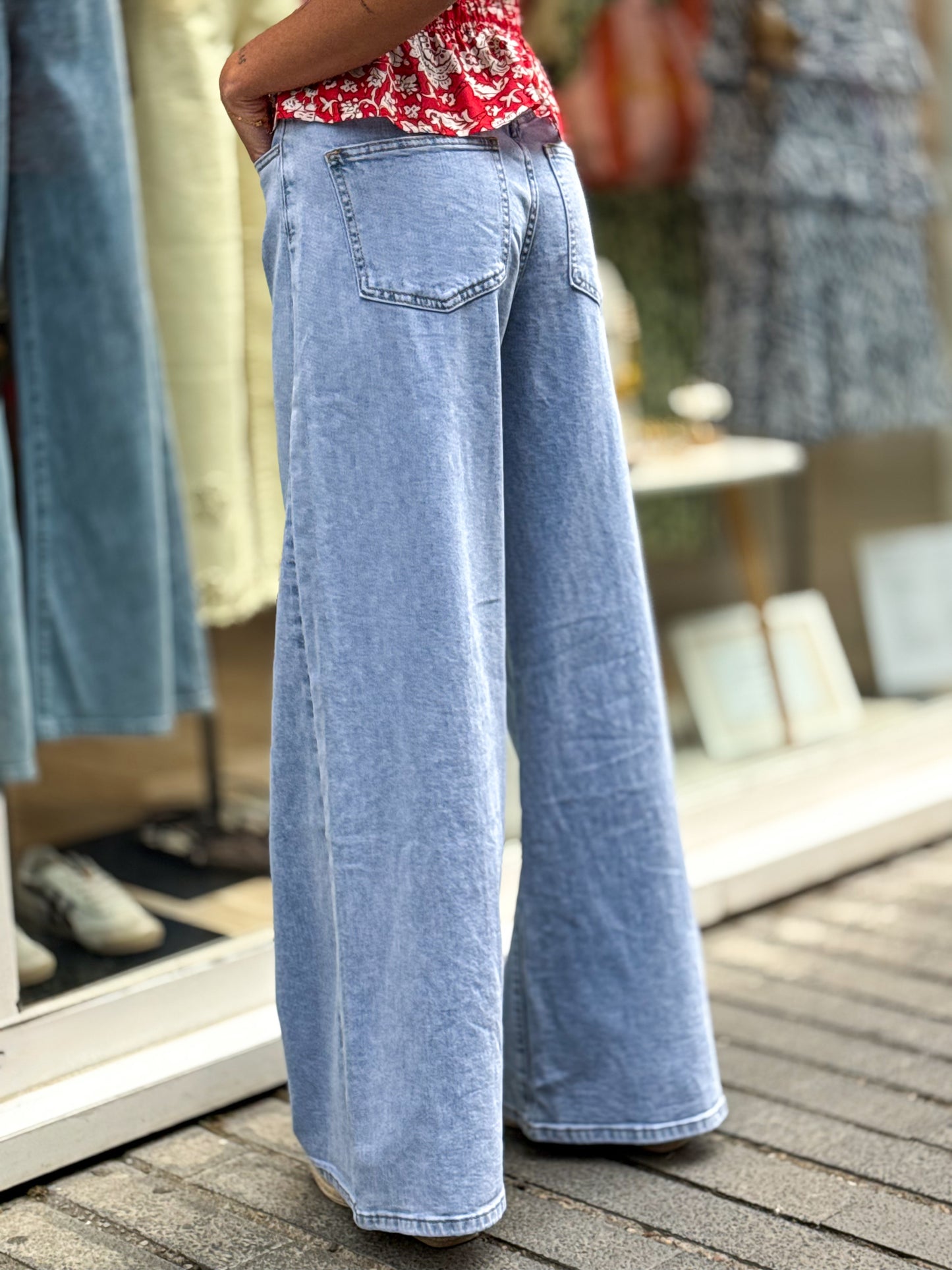 JEANS WIDE LEG