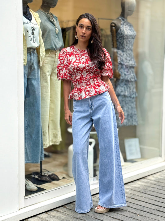 JEANS WIDE LEG