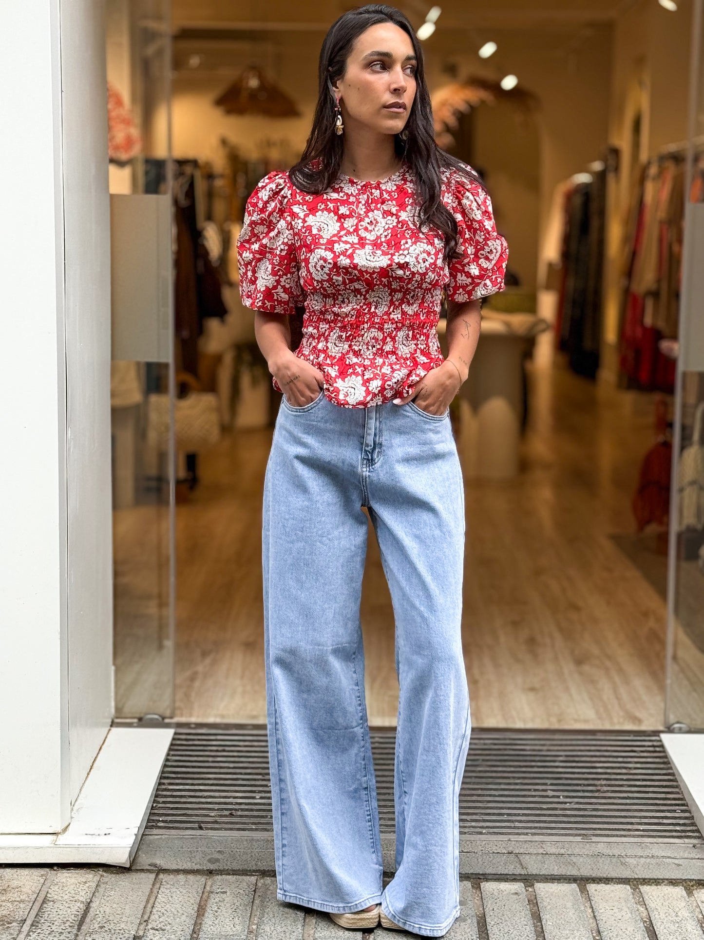 JEANS WIDE LEG