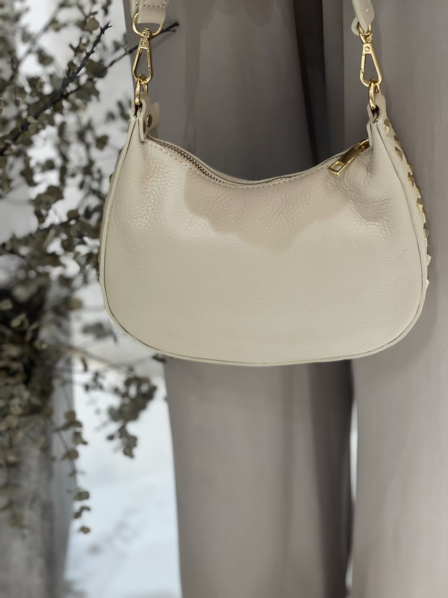 BOLSO  DIAMOND BEIGE