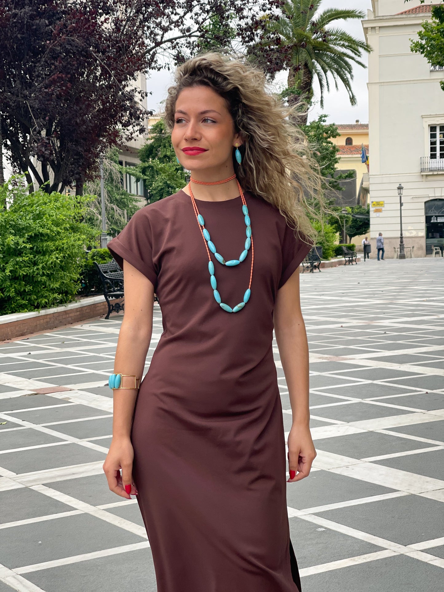 VESTIDO PALERMO BROWN