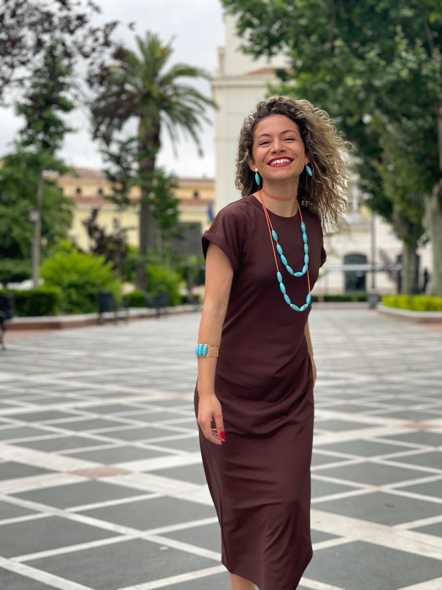 VESTIDO PALERMO BROWN